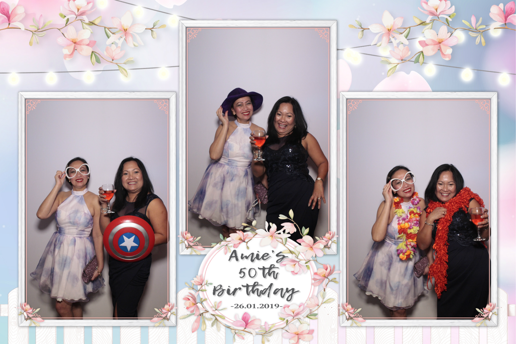 Amie's 50th Birthday  | View more photos from the event at gallery.myphotoboothexperience.co.uk/u/MyPhotoBoothExperienceLtd/Amies-50th-Birthday